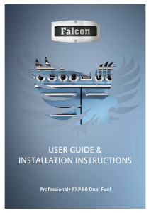 Handleiding Falcon Professional+ FXP 90 Dual Fuel (Pyrolytic) Fornuis