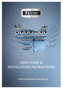 Handleiding Falcon 1092 Continental Induction Fornuis