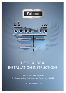 Handleiding Falcon Classic Deluxe 100 Induction Fornuis