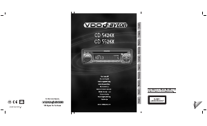 Mode d’emploi VDO Dayton CD 5626X Autoradio