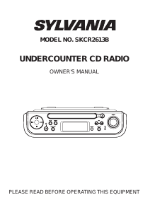 Manual Sylvania SKCR2613B Radio