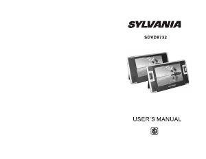 Manual Sylvania SDVD8732 DVD Player
