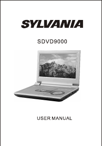 Bruksanvisning Sylvania SDVD9000B DVD spelare