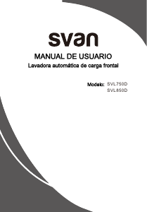 Manual Svan SVL850D Washing Machine