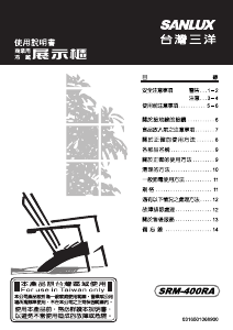 说明书 三洋SANLUX SRM-400RA 冰箱