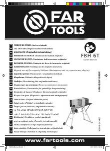 Handleiding Far Tools FBH 6T Houtkliever