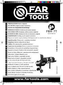 Manual Far Tools FBH 7T Mașină de spintecat