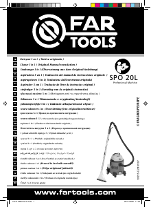 Εγχειρίδιο Far Tools SPO 20L Ηλεκτρική σκούπα