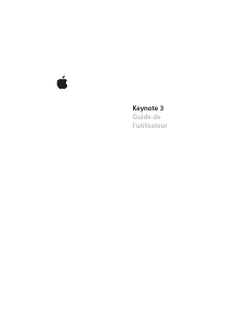 Mode d’emploi Apple Keynote 3