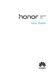 Handleiding Honor 8 Mobiele telefoon