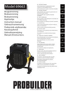 Manual Probuilder 69663 Heater
