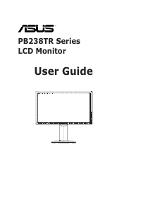 Handleiding Asus PB238TR LCD monitor