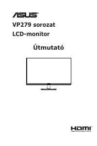 Használati útmutató Asus VP279HE LCD-monitor