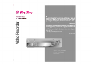 Manual Firstline VCR-601 Video recorder