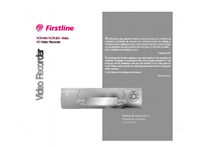 Manual de uso Firstline VCR-201 Grabadora de vídeo