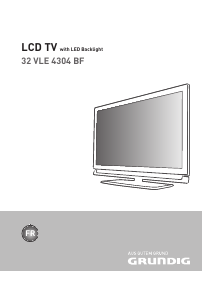 Mode d’emploi Grundig 32 VLE 4304 BF Téléviseur LCD