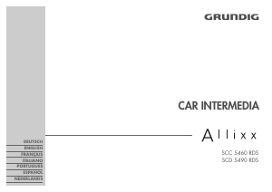 Mode d’emploi Grundig SCC 5460 RDS Allixx Autoradio