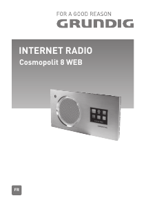 Mode d’emploi Grundig Cosmopolit 8 WEB Radio