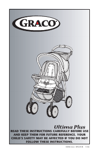 Bedienungsanleitung Graco Ultima Plus Kinderwagen