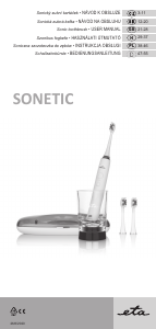 Használati útmutató Eta Sonetic 5707 90000 Elektromos fogkefe
