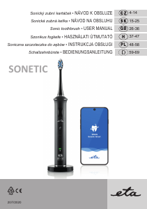 Használati útmutató Eta Sonetic 7707 90000 Elektromos fogkefe