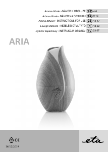 Manual Eta Aria 4634 90000 Aroma Diffuser