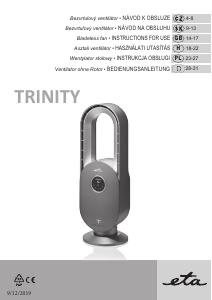 Instrukcja Eta Trinity 3607 90000 Wentylator