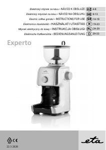 Instrukcja Eta Experto 0069 90000 Ekspres do espresso