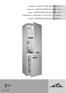 Használati útmutató Eta Storio Retro 253190030 Hűtő és fagyasztó