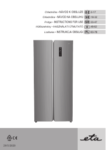 Használati útmutató Eta 154490010 Hűtő és fagyasztó