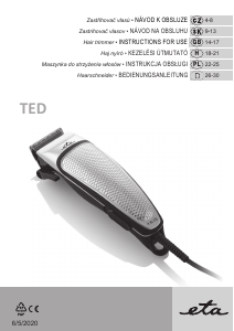 Instrukcja Eta Ted 5341 90000 Strzyżarka do włosów