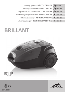 Manual Eta Brillant 4220 90000 Vacuum Cleaner