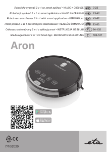 Manual Eta Aron 2512 90000 Vacuum Cleaner