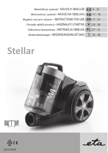 Manual Eta Stellar 1221 90000 Vacuum Cleaner