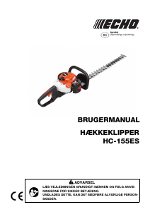 Brugsanvisning Echo HC-155ES Hækkeklipper