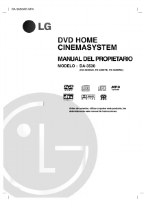 Εγχειρίδιο LG DA-3530AD Σύστημα οικιακού κινηματογράφου