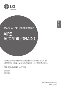 Manual de uso LG LSN240HSV2 Aire acondicionado