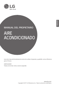Manual de uso LG LZ-H035GBA5 Aire acondicionado