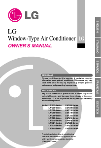 Manual de uso LG LWM2260BCG Aire acondicionado