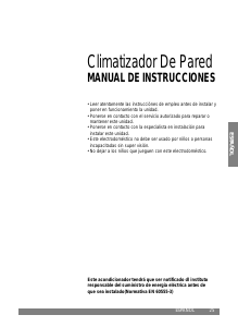 Manual de uso LG LWC0960AHG Aire acondicionado