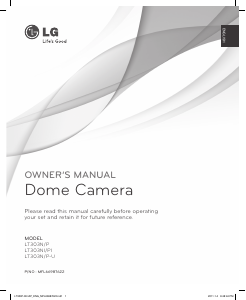 Manual LG LT303PI-B Security Camera