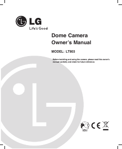 Handleiding LG LT903P-B Beveiligingscamera