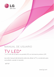 Manual de uso LG 23MT75D-PZ Monitor de LED