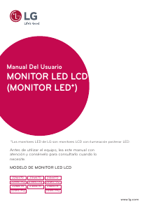 Manual de uso LG 23M47VQ-P Monitor de LED