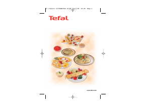 Manual Tefal PY550014 Crepe Maker