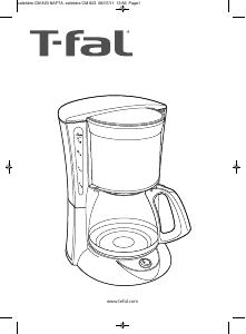 Manual de uso Tefal CM120850-1 Máquina de café