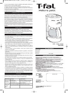 Manual de uso Tefal CM3218MX Heliora Petit Máquina de café