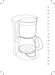 Manual Tefal CM180111 Máquina de café