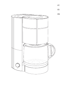 Manual Tefal CM121657 Máquina de café