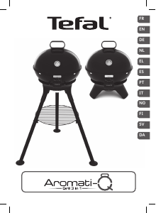 Käyttöohje Tefal BG910812 Aromati 3in1 Grilli